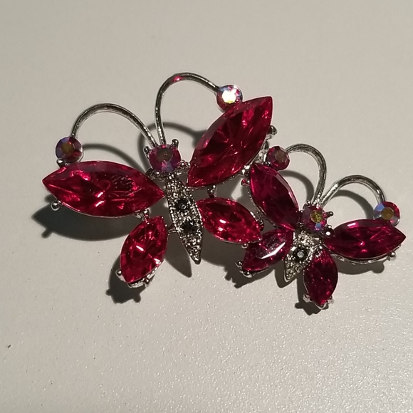 Trio of Butterfly Pins - Picture 3 of 7